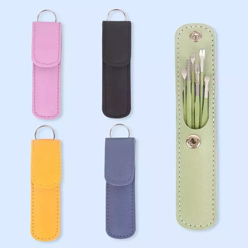 Kit 3 Limpiador Oidos Inoxidable Removedor De Cera Oidos