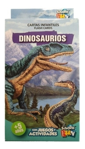 Cartas Educativas Dinosaurios A-z