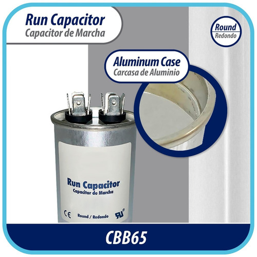 Imagen 7 de 10 de Capacitor Trabajo Marcha 70 Uf Mfd 370-450vac 50-60hz