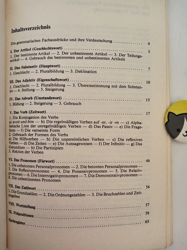 Libro Langenscheidts Kurzgrammatik Französisch 128q9 (Usado)