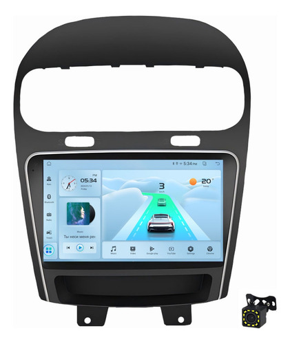 Estéreo Android Para Dodge Journey 2011-2020 Carplay Wireles
