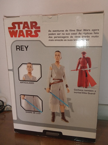Boneco Rey Último Jedi Star Wars Da Mimo (Usado)