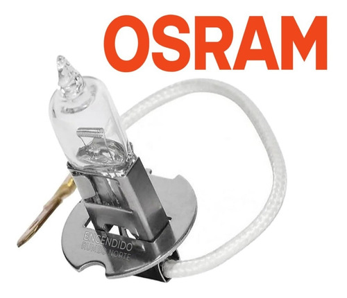 Lampara H3 Osram Orig 12v 55w Halogena Germany