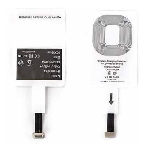 Receptor Qi Wireles Charger Receiver (todos) Novo
