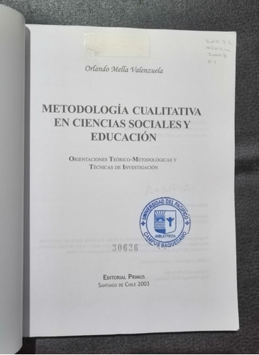 Metodologia Cualitativa En Ciencias Sociales Y Educacion 