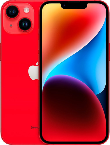 Apple iPhone 14 (128 Gb) - (product) Red - Desbloqueado E Sim Grado A (Reacondicionado)