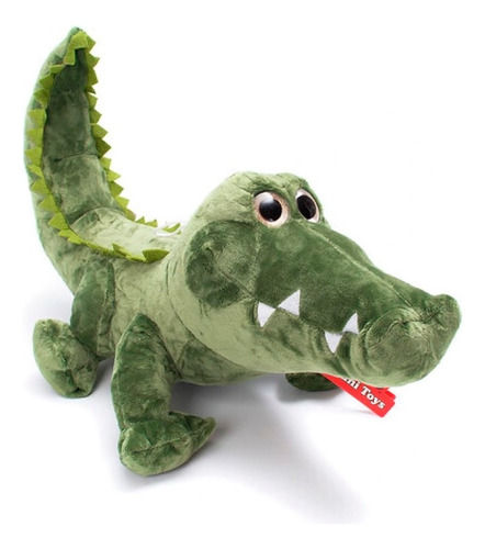 Peluche Cocodrilo Verde Mediano 46cm 1818d