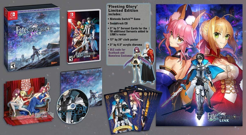 Fate Extella Link Fleeting Glory Edition Nintendo Switch Físico