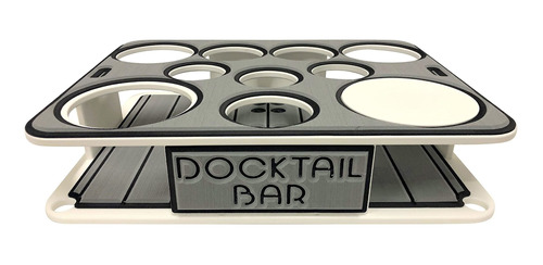 Docktail Boat Bar Ultimate Marine Cup Bottle Holder Este Asa