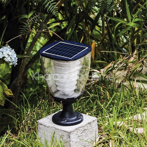 Imagen 2 de 2 de Lámpara Solar Decorativa Lirio
