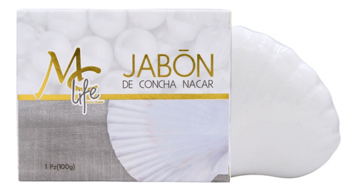 Jabón De Concha Nacar 100gr. Aclarante. Mc Life