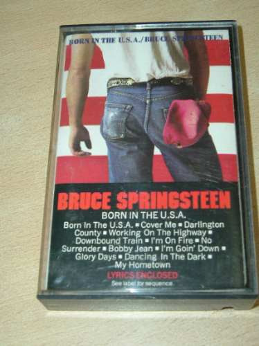 Bruce Springsteen Born In The U.s.a. Cassette Excelente 