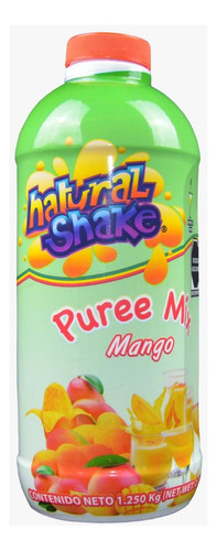Concentrado Pulpa De Fruta Natural Shake Mango 1lt