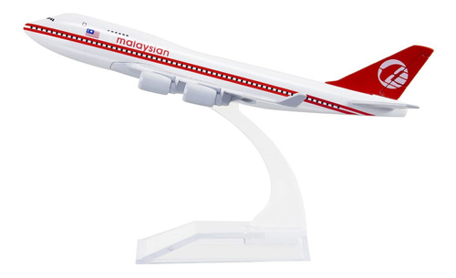 24-hours Modelo Malaysia 747 Aleacion Metal Avion Regalo