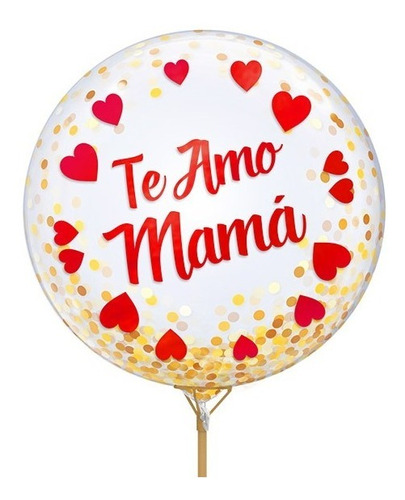 Globo Burbuja Regalo Sorpresa Día De La Madre Y Cumpleaños
