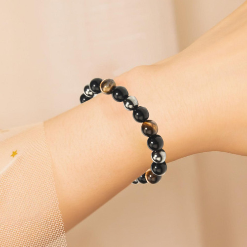 Pulsera De Cuentas Hombres Mujeres Cuentas Redondas 10 Mm