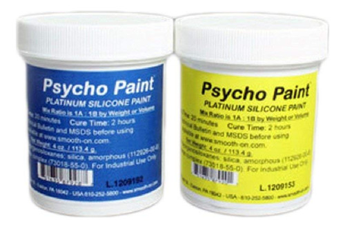 Psycho Paint - Base De Pintura De Silicona Platino - Kit De.