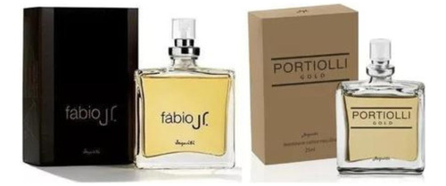 Kit Colônia Celso Portiolli Gold + Fabio Jr. 25ml - Jequiti