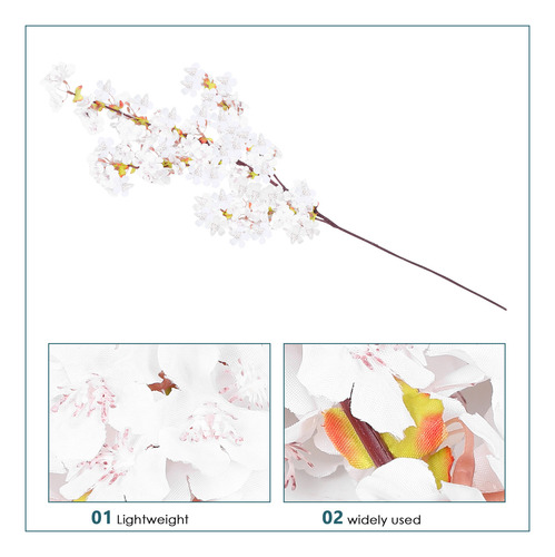 Flores De Cerezo Falsas: Tallos De Flores Artificiales Ideal