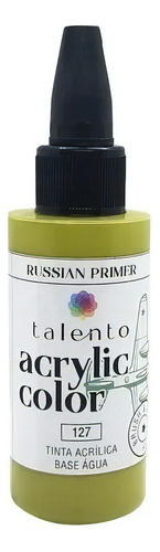 Tinta Acrylic Color Para Modelismo- Diversas Cores - Talento Cor 127 - Russian Primer