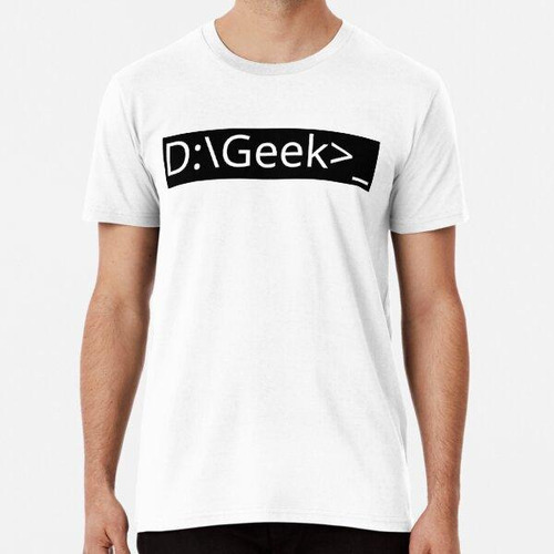 Remera Carpeta Computer Geek Geek Algodon Premium