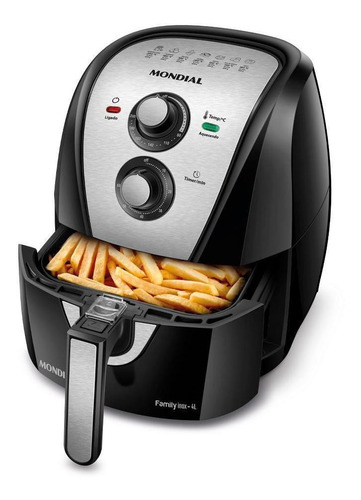 Air Fryer Mondial Family 4 Litros Preta 110v