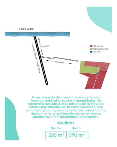 Imagen 3 de 16 de Lotes Semi Urbanizados, Vía Maré En Dzidzantún, Santa Clara