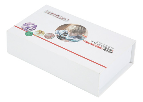 35pcs Muestras Diapositivas Microscopio Slide Lab Spampímene