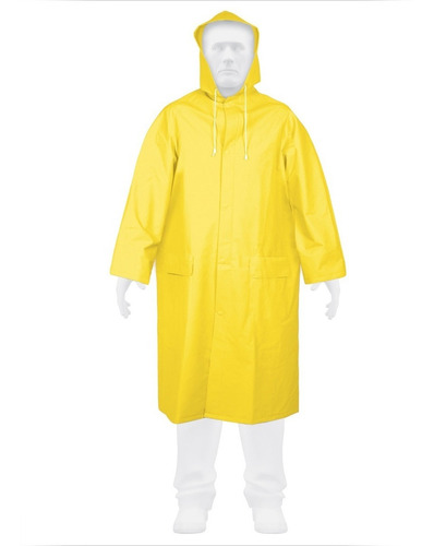 Equipo De Lluvia Impermeable Pvc Pilot Con Capucha Truper