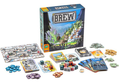 Brew Inglés | Pandasaurus Games | Juego 2 A 4 Jugadores