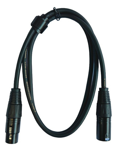 Cable Para Micrófono Xlr Canon Macho Hembra 1 Metro