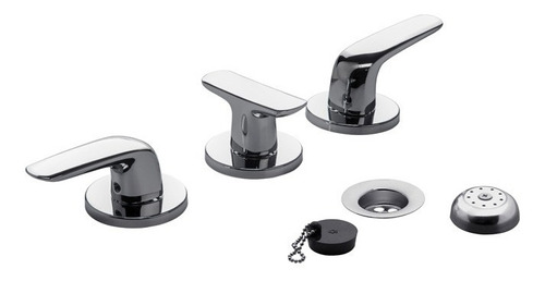 Griferia Fv Bidet  Epuyen 295/l2 Doble Comando Ceramico