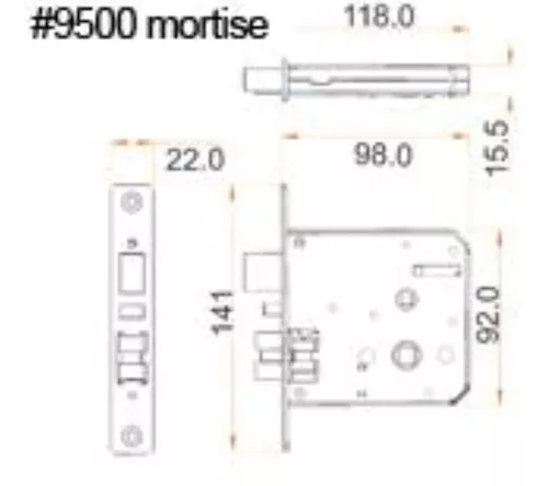 Cerradura Electronica Locstar 8015 Exterior Control Acceso