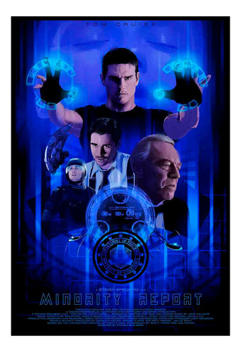 Cuadro Premium Poster 33x48cm Minority Report