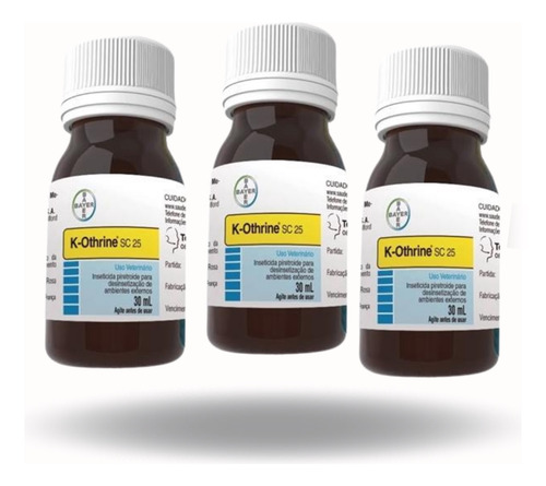 Inseticida Ambientes Interno K-othrine Sc 25 30ml Mata Mosca