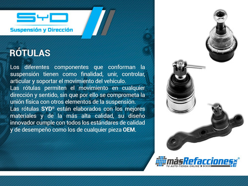 Rótula Delantera Izq O Der Inferior Ml320 98-03 Línea Azul
