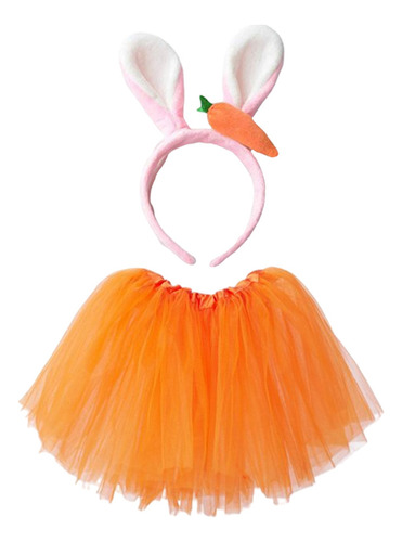 Disfraz De Conejo De Pascua Para Niña, Adorables Orejas De C