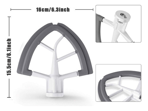Para Kitchenaid 4.5-5 Quart Batidor De Varillas De Borde