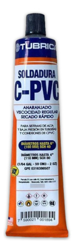 Pega Para Tuberia Pvc Agua Caliente 1/64 Somos Tienda