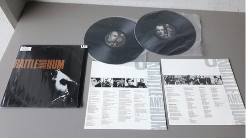 Disco Acetato Doble U2 Rettle And Hum