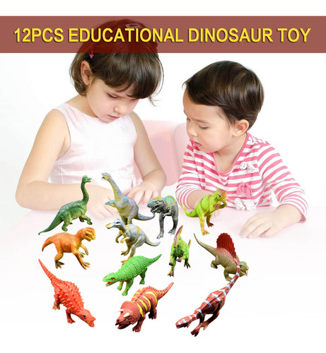 Juguete Educativo Realista 5490 Con Diseño De Dinosaurio Par