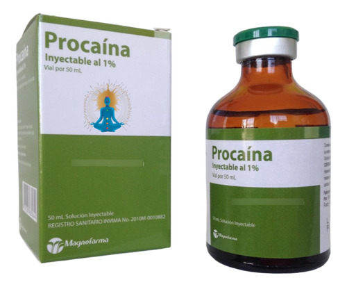 Procaína Al 1% Magnofarma 50 Ml - mL a $2250