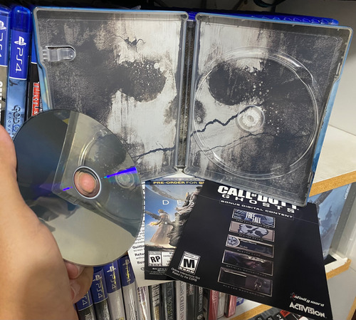 Call Of Duty Ghosts Dublado/brasil Steelbook Ps4 Físico !! (Usado)