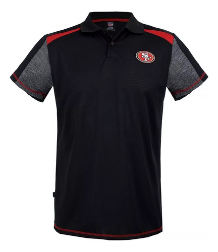 Playera Deportiva Polo 49ers Nfl Oficial Original