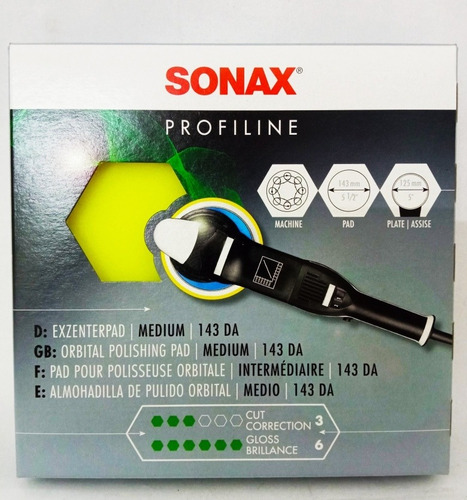 Almohadillas De Pulidor Orbital Sonax 