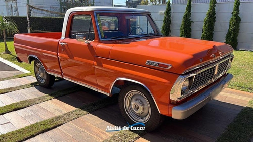 Imagem 9 de 25 de Vendido Ford Pickup F-100 V8 74 Espetacular Ateliê Do Carro