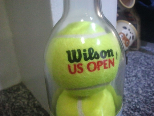 Imagen 6 de 6 de Botella Con Pelotas De Tennis Inside 10 Verdes