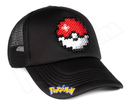 Gorra Pókemon - Pokeball - Pixel Art 3d Retro