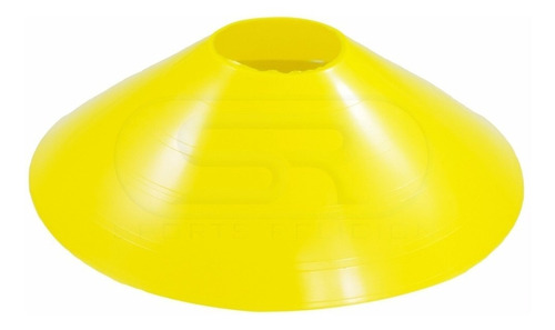 Prato Demarcatório P/ Circuito C/20(half Cone,chapéu Chinês) Cor Amarelo