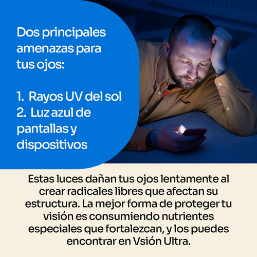 Pack 6 Vsion Ultra Laboratorios Wöhl Luteína Y Zeaxantina Sabor Sin Sabor